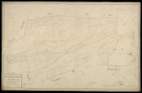Plan du cadastre napoléonien - Hornoy-le-Bourg (Hallivillers-Lincheux) : Chemin de la Corbière (Le), D2