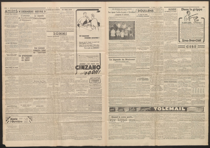 Le Progrès de la Somme, numéro 21617, 26 novembre 1938