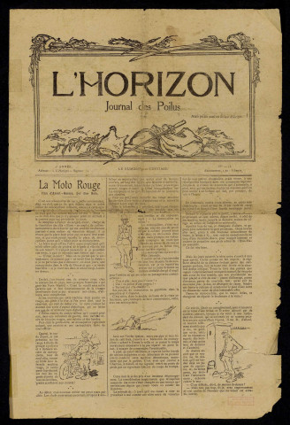 L'HORIZON N°12. LE JOURNAL DES POILUS