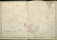 Plan du cadastre napoléonien - Atlas cantonal - Molliens-Au-Bois (Molliens au Bois) : B