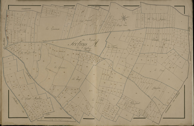 Plan du cadastre napoléonien - Long : Argilière (L'), A