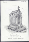 Montagne-Fayel : chapelle funéraire au cimetière - (Reproduction interdite sans autorisation - © Claude Piette)