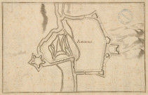 Plan des fortifications et des faubourgs ouest