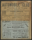 Automobile-club de Picardie et de l'Aisne. Revue mensuelle, 4e année, septembre 1908