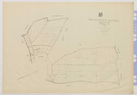 Plan du cadastre rénové - Beaumont-Hamel : section X1