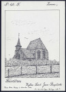 Favières : église Saint-Jean-Baptiste - (Reproduction interdite sans autorisation - © Claude Piette)