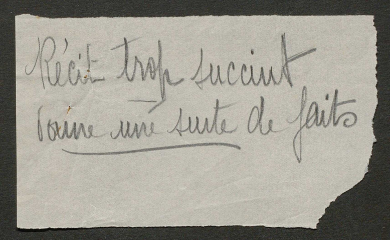 Témoignage de Sorgues, Ferdinand et correspondance avec Jacques Péricard
