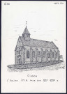 Ognon (Oise) : l'église - (Reproduction interdite sans autorisation - © Claude Piette)