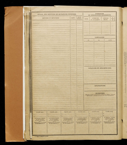 Courtois, Paul Marcel, né le 04 août 1893 à Moreuil (Somme), classe 1913, matricule n° 1048, Bureau de recrutement de Péronne