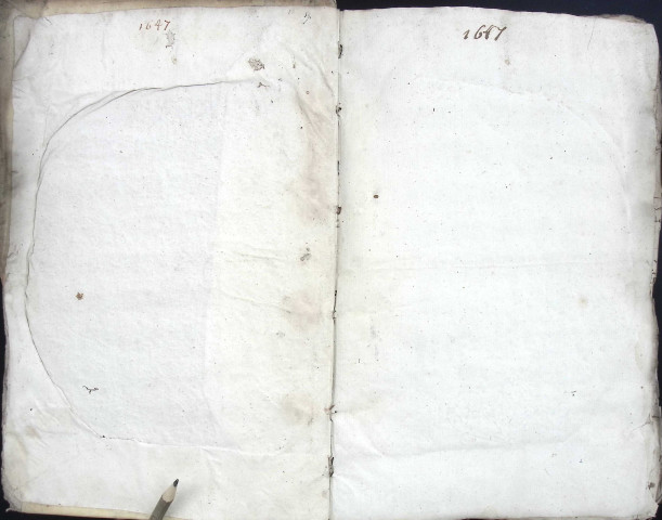 Etude de Me Antoine Ricard à Amiens (étude n°25). Minutes de l'année 1647