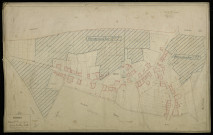 Plan du cadastre napoléonien - Erches : Chef-lieu (Le), C1