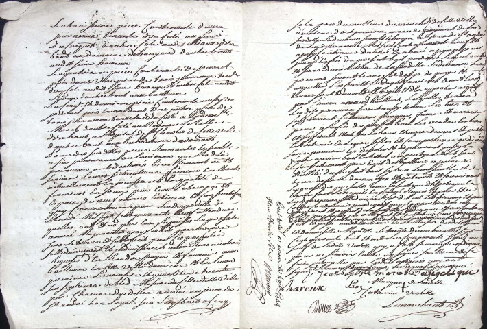 Etude de Me Claude Lemarchand à Amiens (étude n°22). Minutes de l'année 1748