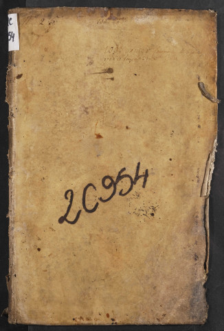 Centième denier du bureau de Conty pour la période du 6 juin 1763 au 31 décembre 1764