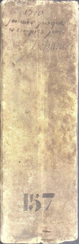 Etude de Me François De Hangest à Amiens (étude n°13). Minutes de l'année 1710