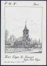 Saint-Léger-lès-Domart : église Saint-Léger - (Reproduction interdite sans autorisation - © Claude Piette)