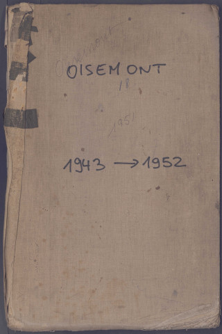 Table des successions et absences du bureau de Oisemont