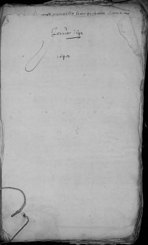 Etude de Me Antoine Limeux à Amiens (étude n°11). Minutes de l'année 1642