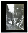 (Suisse) une rue à Zermatt - août 1903