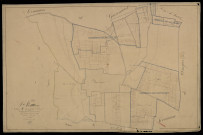 Plan du cadastre napoléonien - Poix-De-Picardie (Saint-Romain) : Haie (La) ; Frocourt, B1