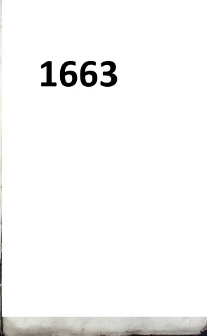 Etude de Me Pierre Lagrene à Amiens (étude n°4). Minutes des années 1663-1664