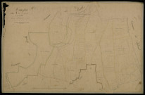 Plan du cadastre napoléonien - Maurepas : Bouteville (Le), A