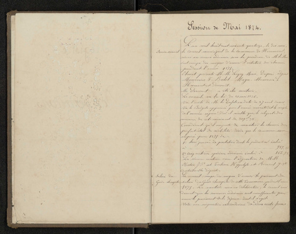 Hiermont. Délibérations du conseil municipal (10 mai 1874-2 décembre 1896)