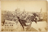 Vue générale d'Amiens vers 1880