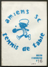 Amiens SC Tennis de table : Bulletin d'information n° 16