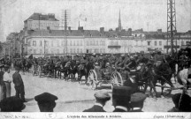 1914. L'entrée des Allemands à Amiens (d'après l'Illustration)