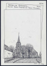 Sains-en-Amiénois, église Saint-Fuscien et Saint-Victoric - (Reproduction interdite sans autorisation - © Claude Piette)