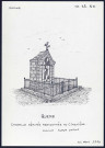 Quend : chapelle abandonnée au cimetière - (Reproduction interdite sans autorisation - © Claude Piette)