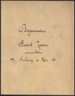 Dispensaire Saint-Jean 119 Faubourg de Hem à Amiens (usine Cosserat), demande d'aide au comité américain, correspondance avec les religieuses, bulletin paroissial "L'Echo de Saint-Firmin" (n°4, mars 1919)