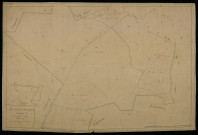 Plan du cadastre napoléonien - Mesnil-en-Arrouaise : Bois Saint-Vaast (Le), C