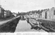Le Canal de la Somme les Ecluses