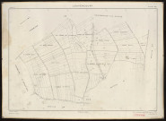 Plan du cadastre rénové - Louvencourt : section ZH