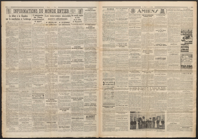 Le Progrès de la Somme, numéro 21339, 19 février 1938