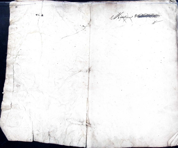 Etude de Me François Lecaron à Amiens (étude n°11). Minutes des années 1675-1684