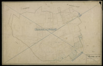 Plan du cadastre napoléonien - Moislains : Douze (Les) ; Bois des Vaux (Le), A