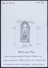 Berck (Pas-de-Calais) : niche oratoire dédiée à Sainte-Thérèse de Lisieux érigée en 1945 - (Reproduction interdite sans autorisation - © Claude Piette)