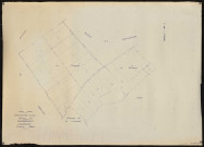 Plan du cadastre rénové - Beauquesne : section ZV
