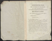 Répertoire des formalités hypothécaires, du 16/05/1821 au 20/07/1821, volume 153 (Conservation des hypothèques d'Amiens)
