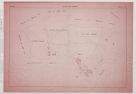 Plan du cadastre rénové - Bray-sur-somme : section AB