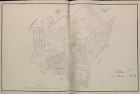 Plan du cadastre napoléonien - Atlas cantonal - Morlancourt : Moulin de Pierres (Le), E