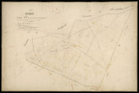 Plan du cadastre napoléonien - Epehy : Chaussée Brunehaut (La), A1