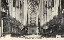 Cathédrale d'Amiens - Les Stalles du Choeur - The Church seats of the choir
