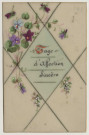 Gage d'amitié sincère. Des fleurs