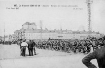 La Guerre 1914-15-16. Amiens. Entrée des troupes Allemandes
