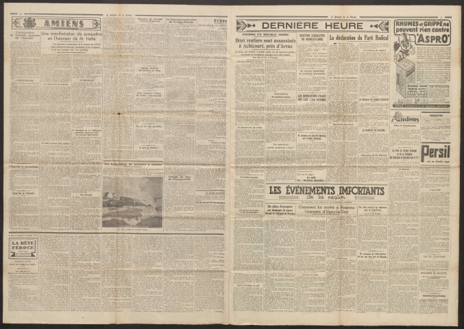 Le Progrès de la Somme, numéro 20503, 28 octobre 1935