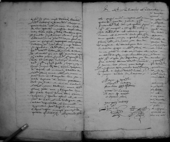 Etude de Me Nicolas Caron à Amiens (étude n°27). Minutes de l'année 1661