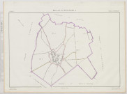 Plan du cadastre rénové - Belloy-en-Santerre : tableau d'assemblage (TA)